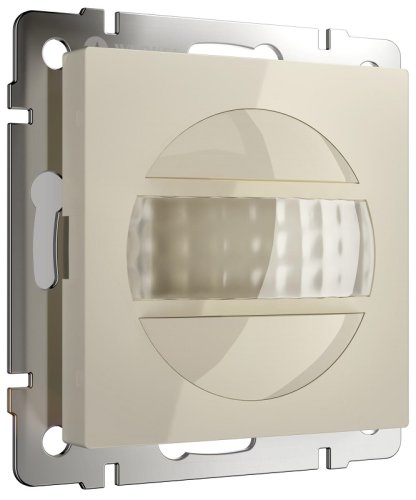 Датчик движения без рамки Werkel слоновая кость глянцевый картинка